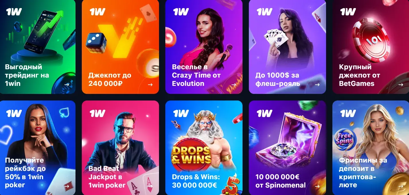 1Win - 1Win Bonus Program, Promo Codes and VIP